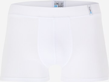 Boxers SCHIESSER en blanc : devant