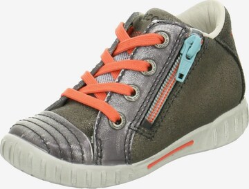 ECCO First-Step Shoes in Grey: front