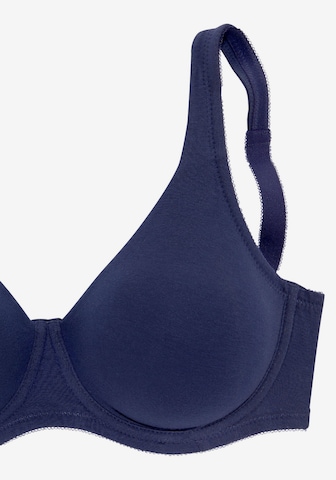 Invisible Soutien-gorge minimiseur PETITE FLEUR en bleu