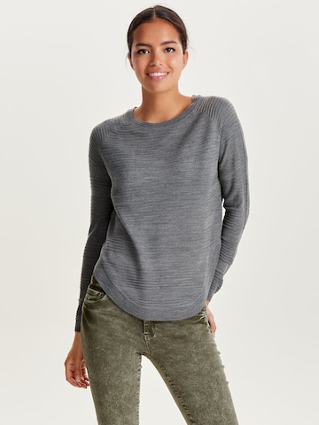 ONLY Sweater 'ONLCaviar' in Grey: front