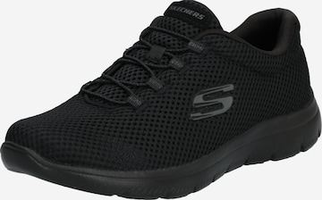 Sneaker bassa 'Summits' di SKECHERS in nero: frontale