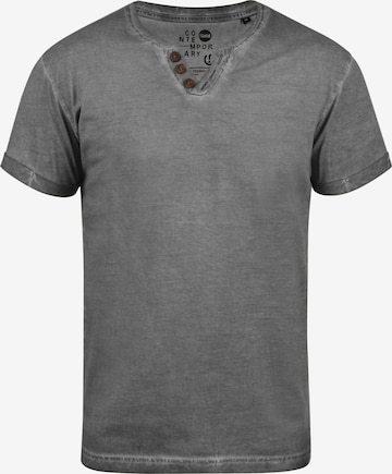 !Solid Shirt 'Tino' in Grey: front