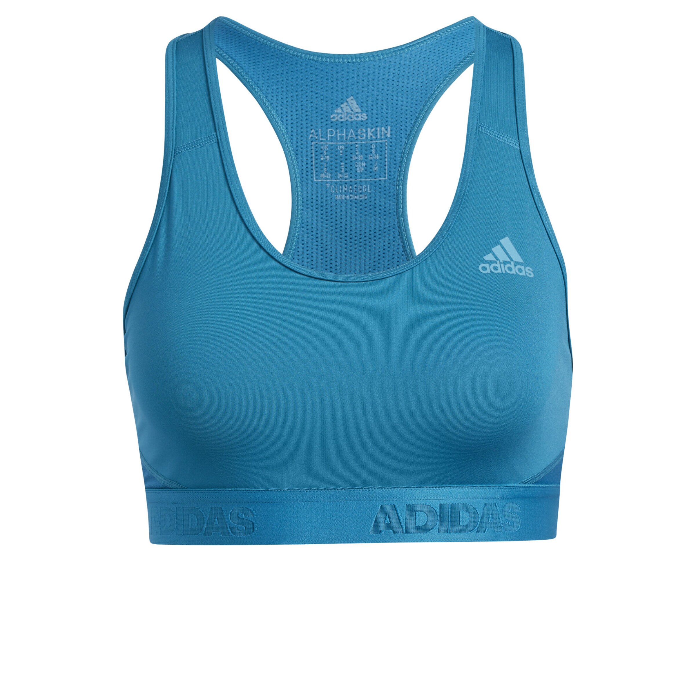 ADIDAS PERFORMANCE - Sport-BH 'Don't Rest Alphaskin' in himmelblau