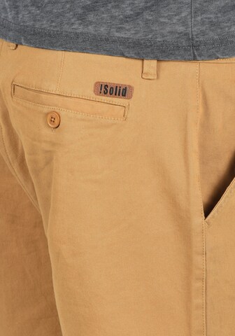 !Solid Regular Chino Pants 'Lamego' in Orange