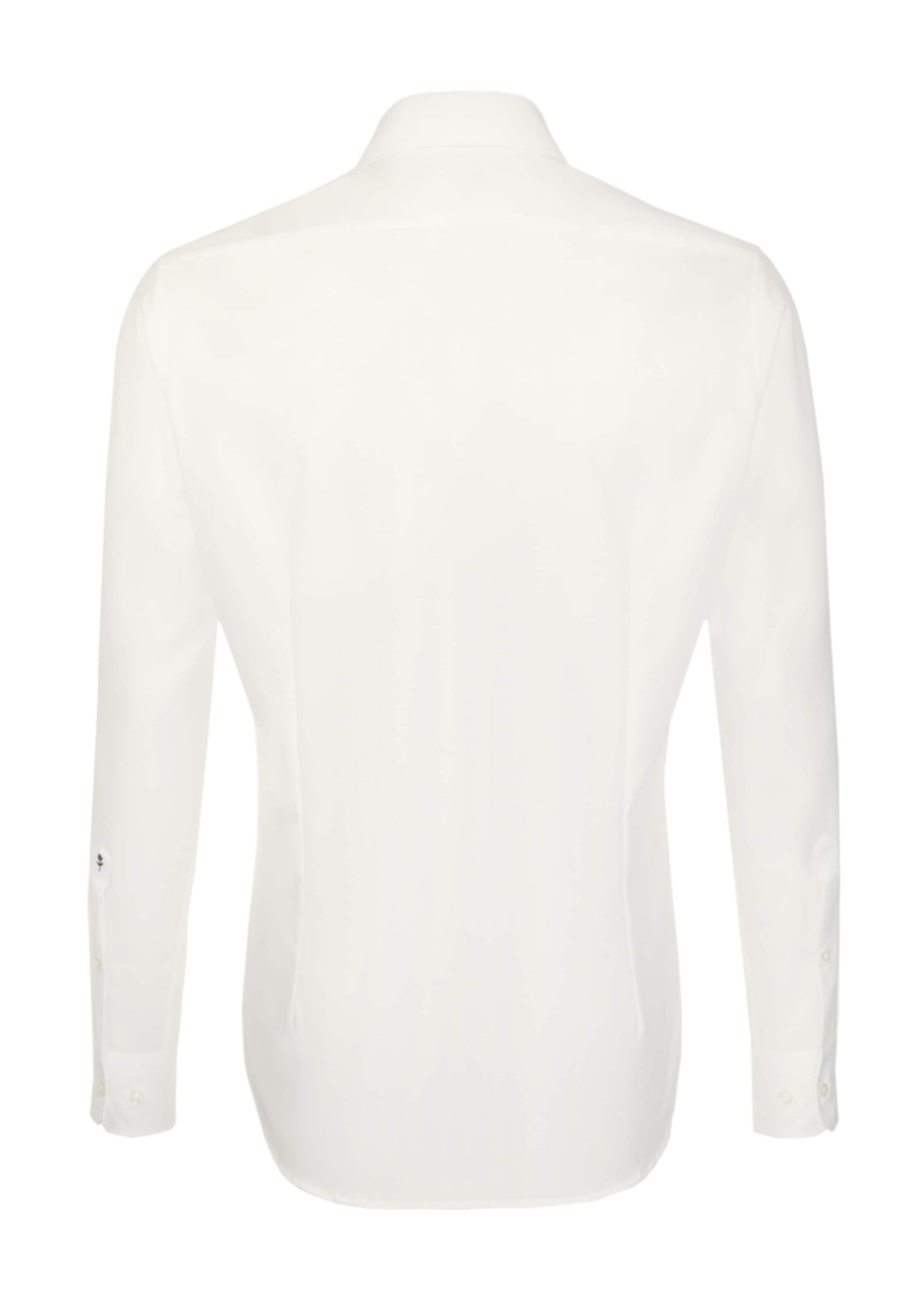 SEIDENSTICKER Slim fit Πουκάμισο για το γραφείο σε μπεζ