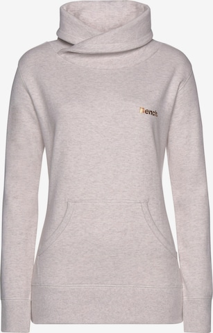 BENCH Sweatshirt in Beige: front