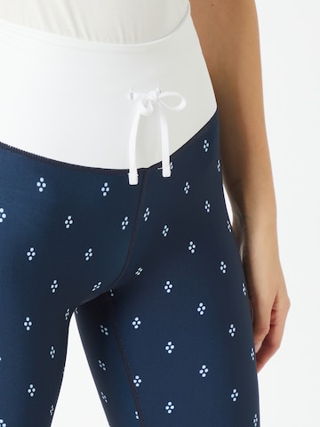 Athlecia Skinny Sportbroek 'Yarma' in Blauw