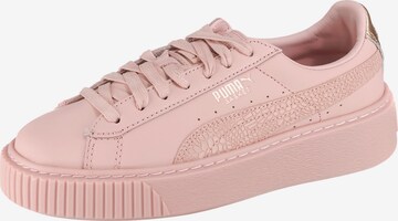 PUMA Sneakers laag 'Basket Platform Eu' in Roze: voorkant