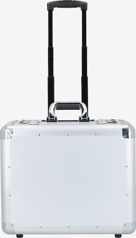 Valise de pilote ALUMAXX en argent : devant