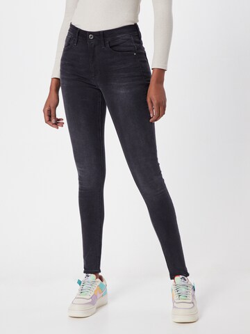 G-Star RAW Skinny Jeans 'Lhana' in Black: front