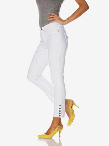 Regular Pantalon heine en blanc