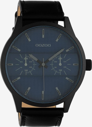 OOZOO Uhr in Schwarz: predná strana