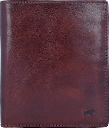 Braun Büffel Wallet 'Arezzo' in Red: front