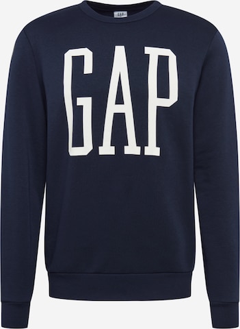 GAP - Regular Fit Sweatshirt em azul: frente