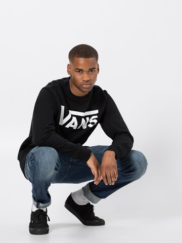 VANS Sweatshirt 'Classic Crew' in Zwart