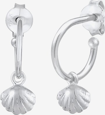 Boucles d'oreilles ELLI en argent : devant