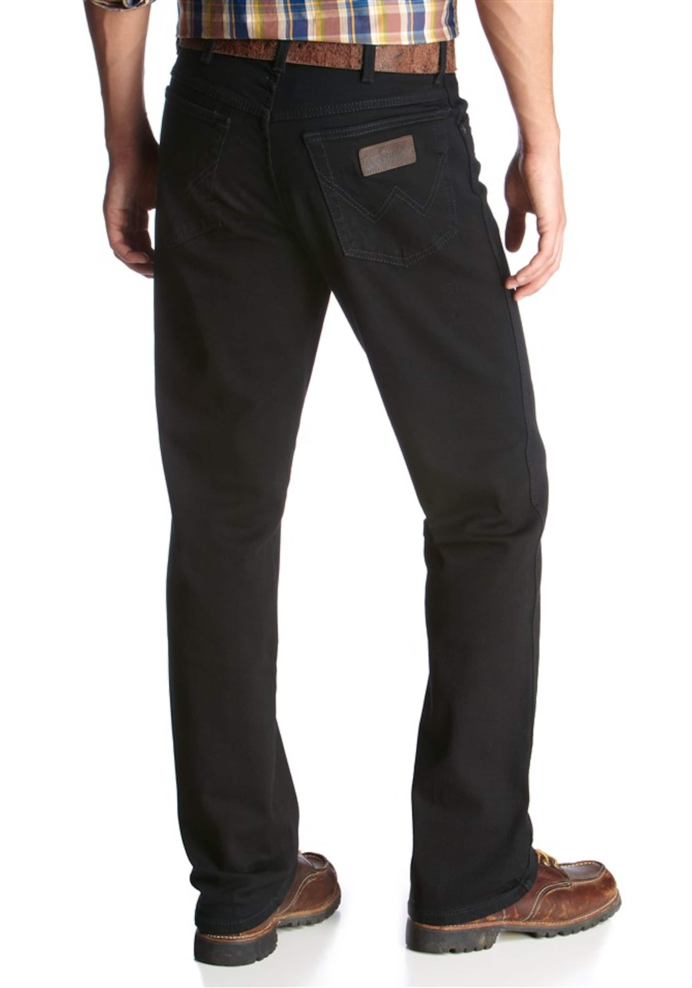 WRANGLER - regular Vaquero 'TEXAS' en negro