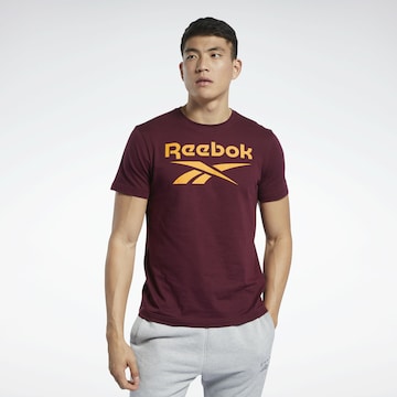 Reebok Functioneel shirt in Rood: voorkant