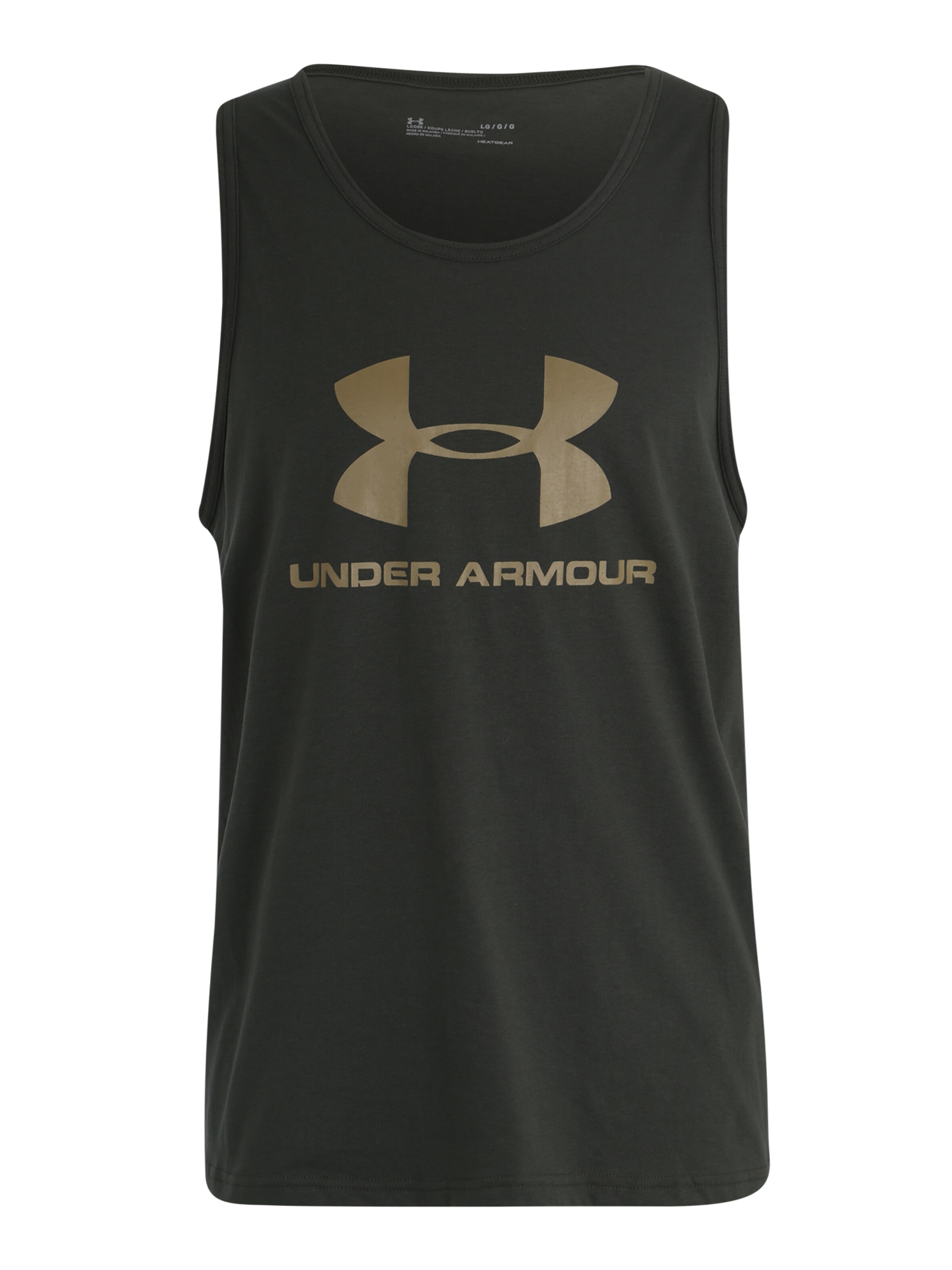 UNDER ARMOUR - Functioneel shirt in de kleur Kaki