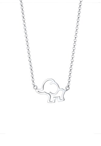 ELLI Halskette Elefant in Silber