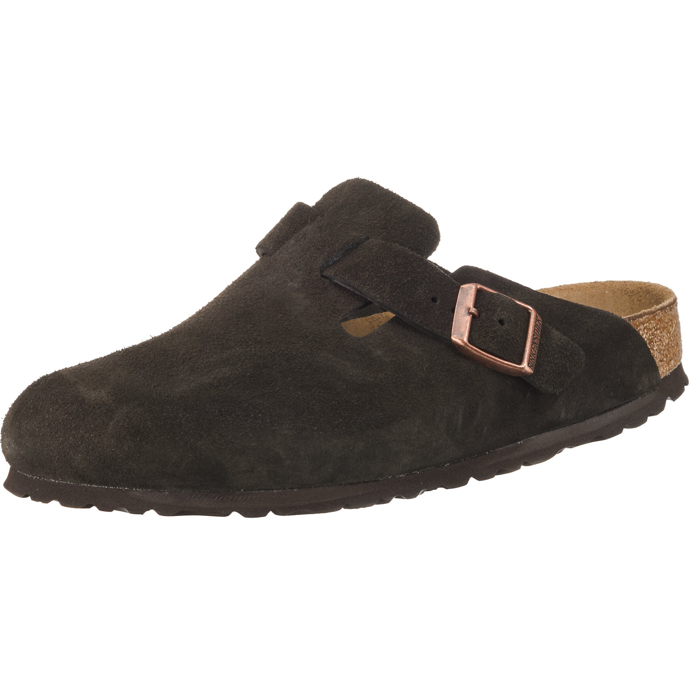 Sabots 'Boston' BIRKENSTOCK en marron : devant