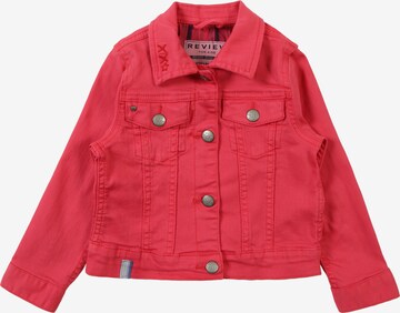 Veste mi-saison REVIEW FOR KIDS en rouge : devant