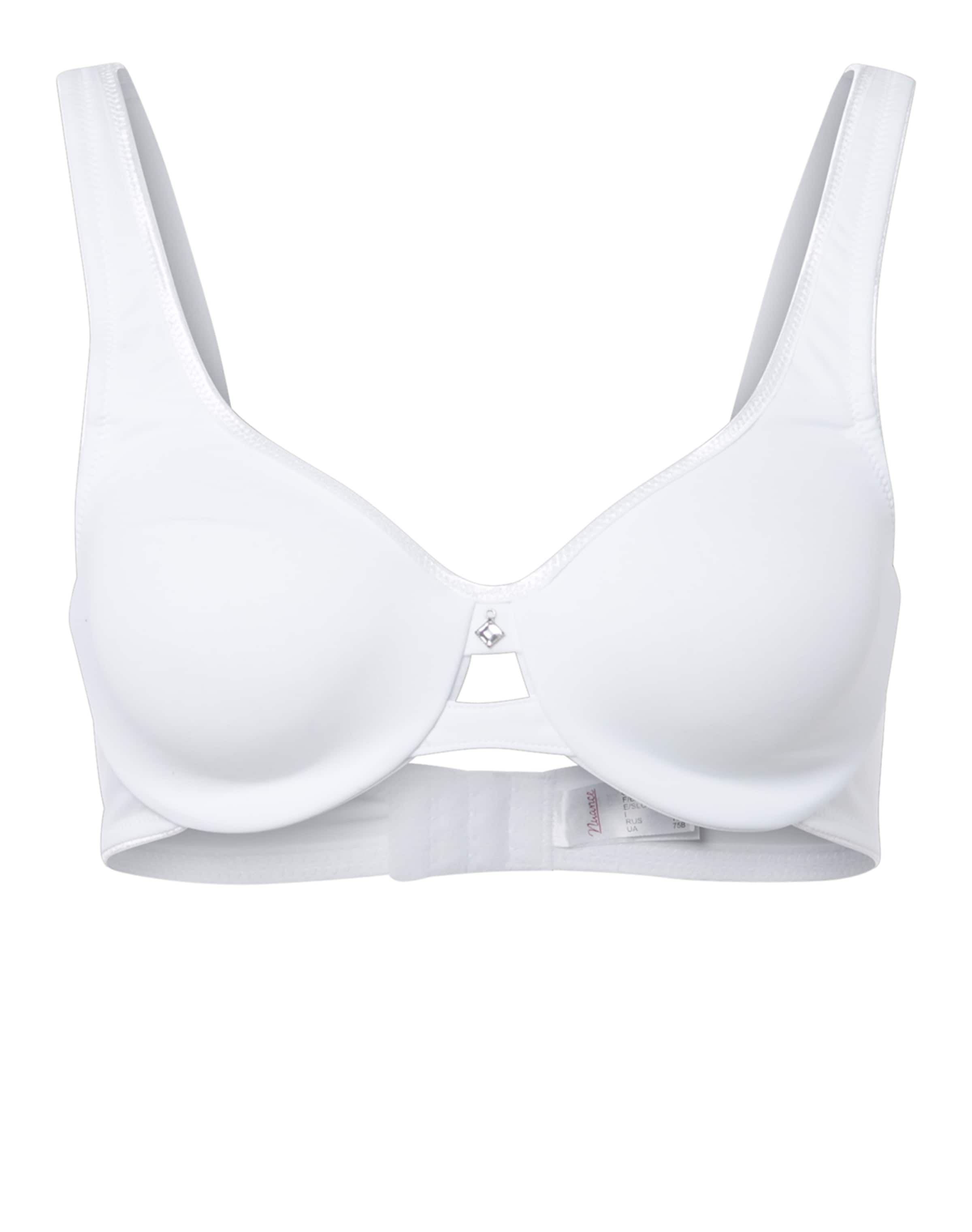 NUANCE Tričkové Zmenšujúca podprsenka - Biela: predná strana