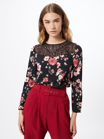 ABOUT YOU Bluse 'Charlotte' in Schwarz: Vorderseite
