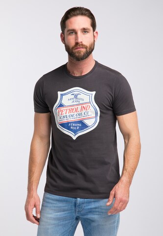 Petrol Industries Shirt in Grau: Vorderseite