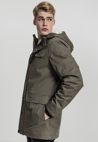 Urban Classics Parka in Grün