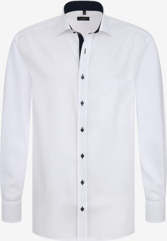 ETERNA Regular fit Button Up Shirt in White: front