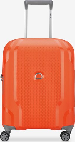 Delsey Paris Trolley in Oranje: voorkant