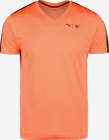 PUMA Functioneel shirt in Oranje: voorkant