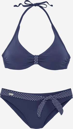 BUFFALO Bikini en bleu marine, Vue avec produit