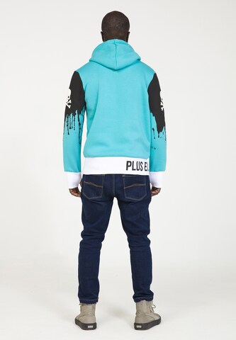 Sweat-shirt PLUS EIGHTEEN en bleu