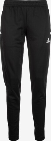 Coupe slim Pantalon de sport 'Team 19' ADIDAS SPORTSWEAR en noir : devant