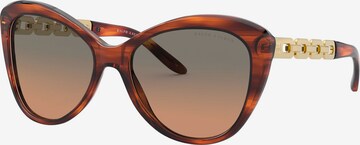 Lunettes de soleil Ralph Lauren en marron : devant