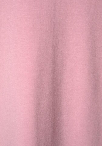 LASCANA Koszula nocna 'Anemone' w kolorze różowy