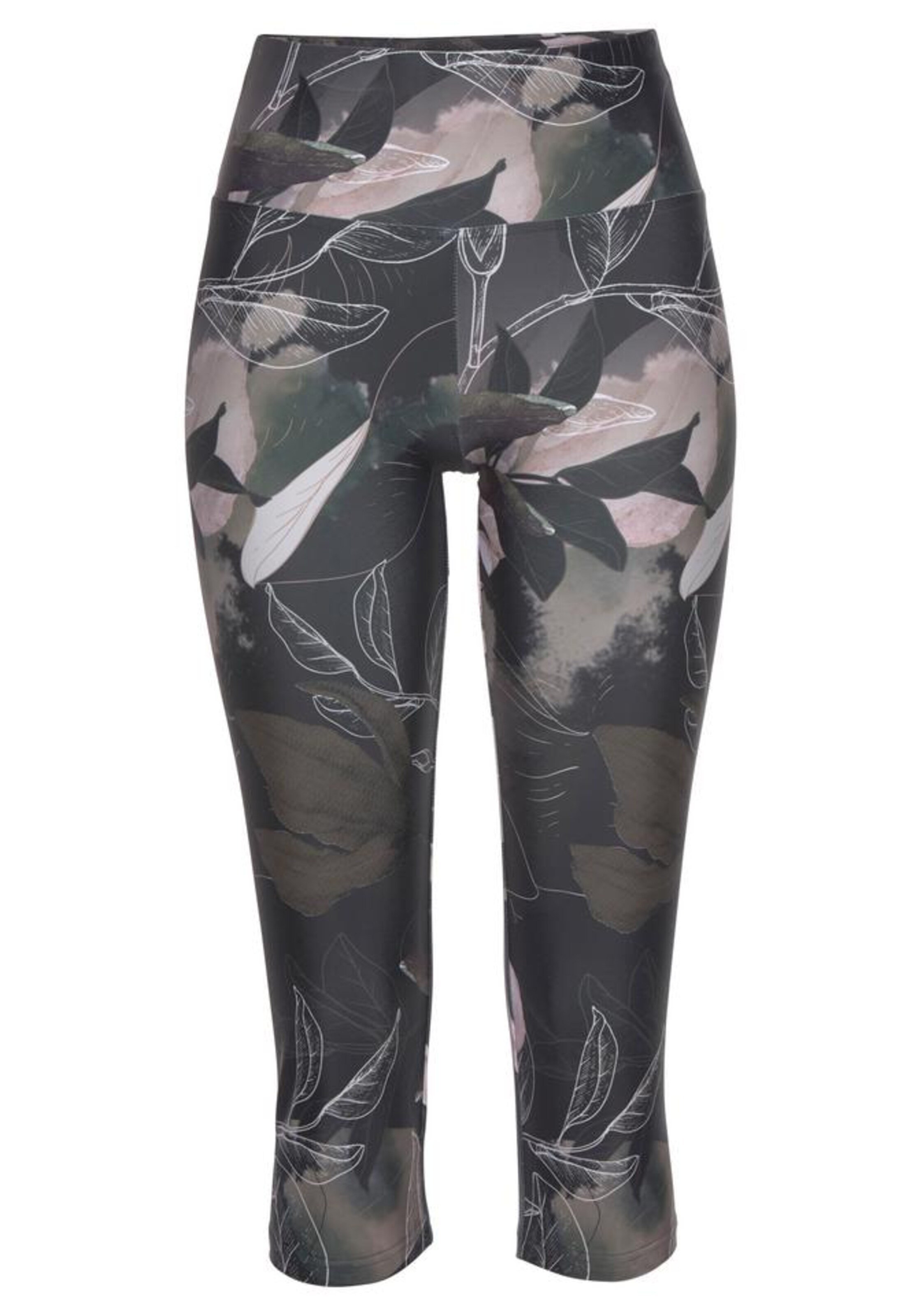 LASCANA Skinny Leggings in Grün: Vorderseite