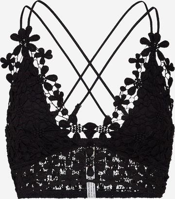 Free People Regular Bustier 'Miss Dazie' in Schwarz: predná strana