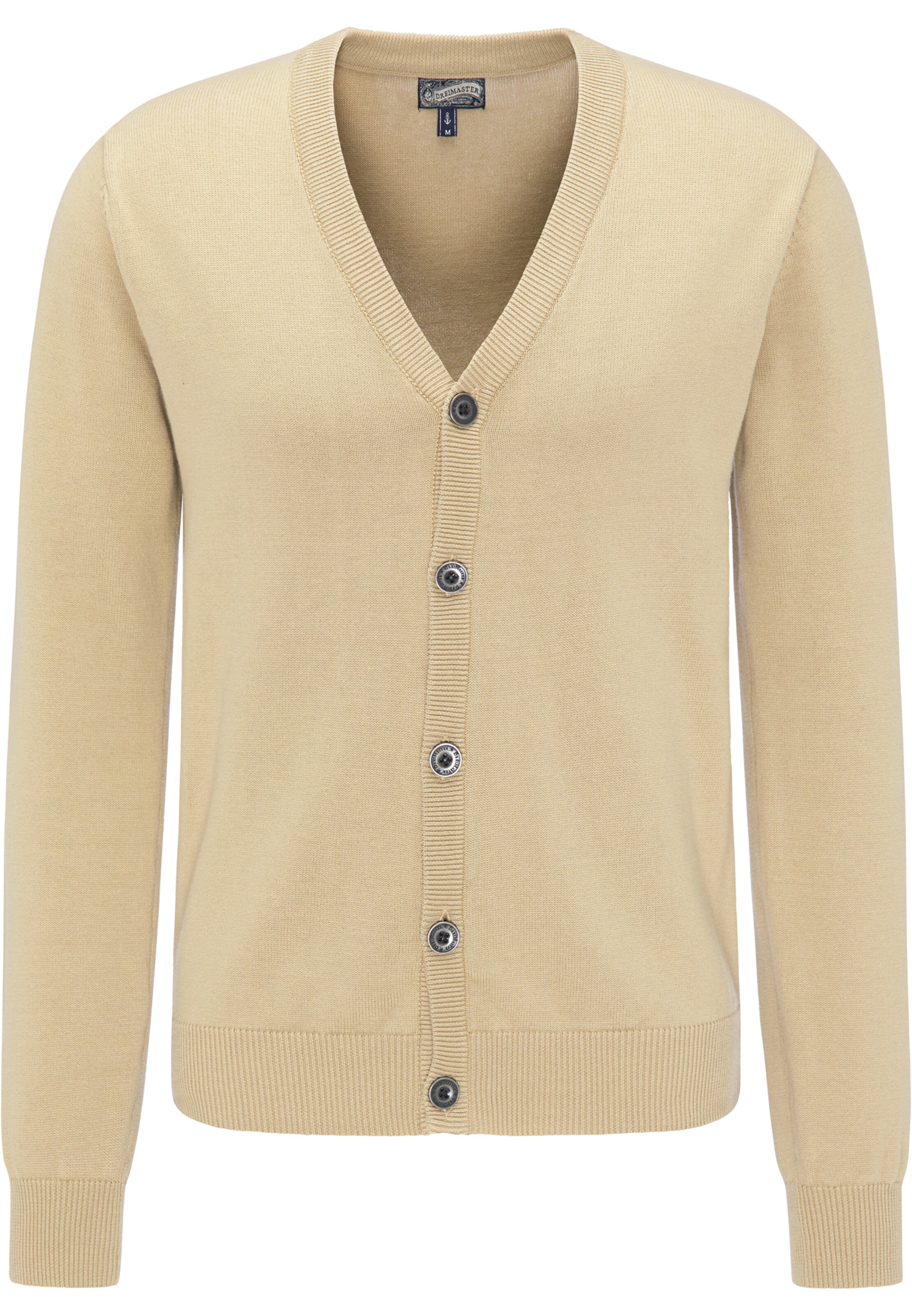 DREIMASTER - Gebreid vest in de kleur Beige