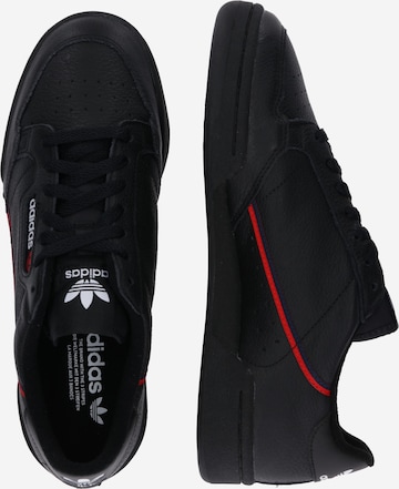 ADIDAS ORIGINALS Rövid szárú sportcipők 'Continental 80' - fekete: oldalt