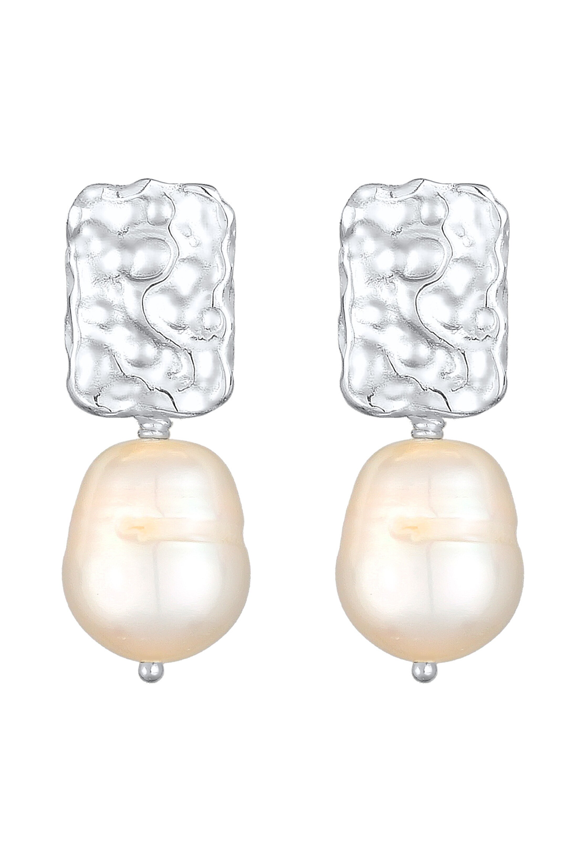 ELLI PREMIUM Perlenohrhänger in Silber