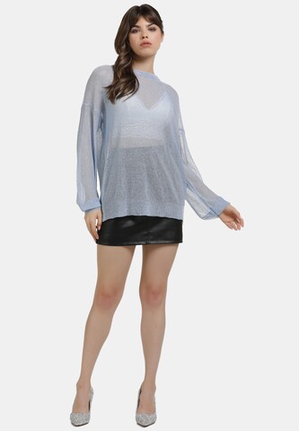 myMo at night Sweater in Blue: front