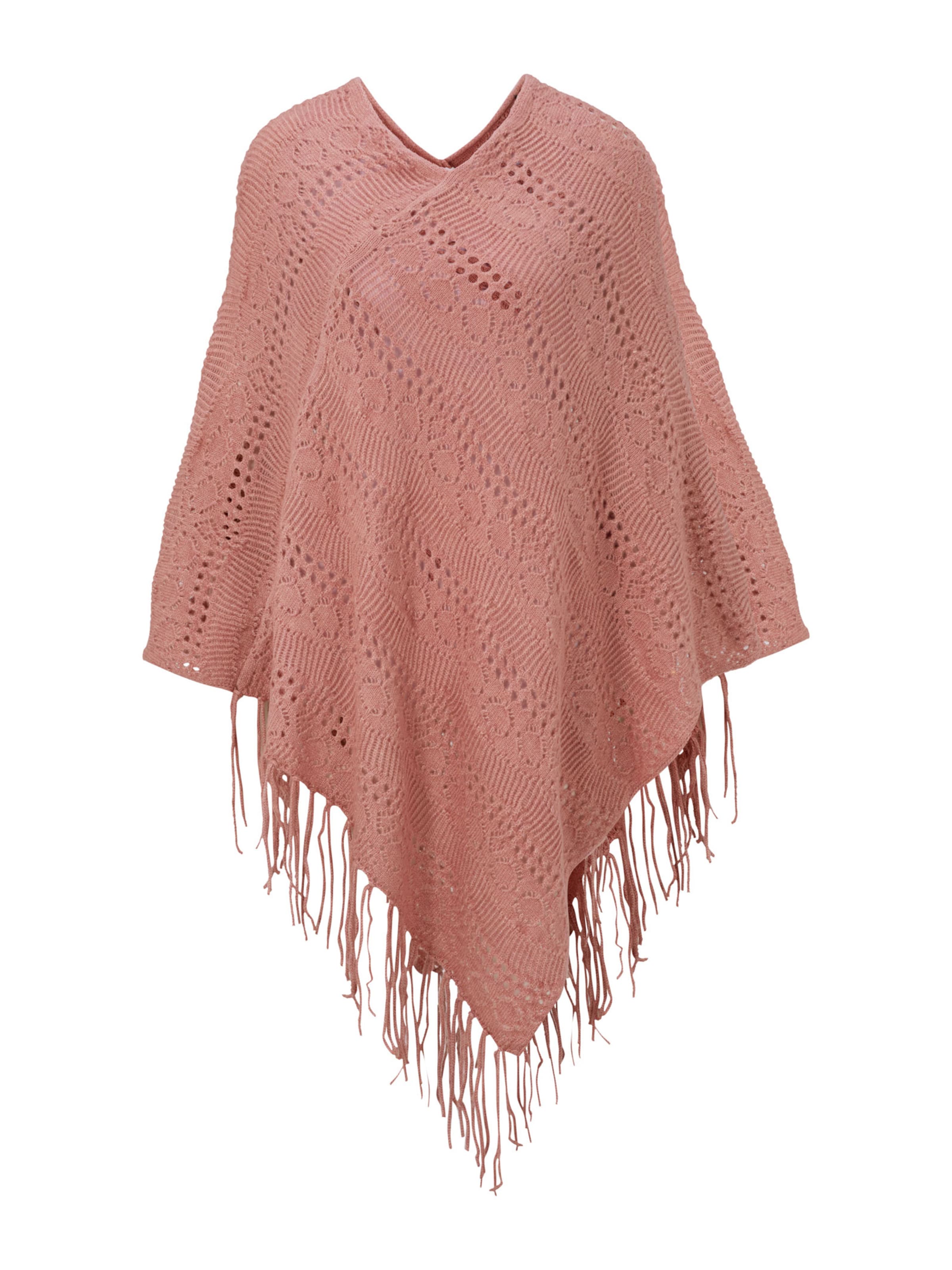 heine - Cape in de kleur Oudroze