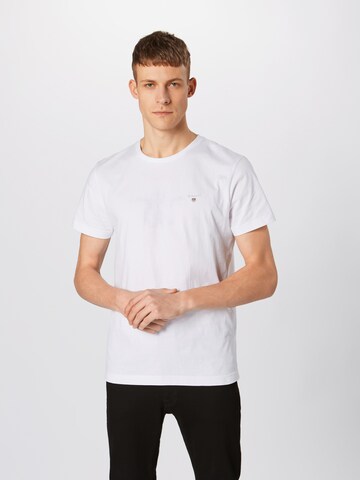 GANT Shirt in Wit: voorkant