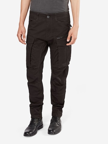 Slimfit Pantaloni cu buzunare 'Rovic 3D Tapered' de la G-Star RAW pe gri: față