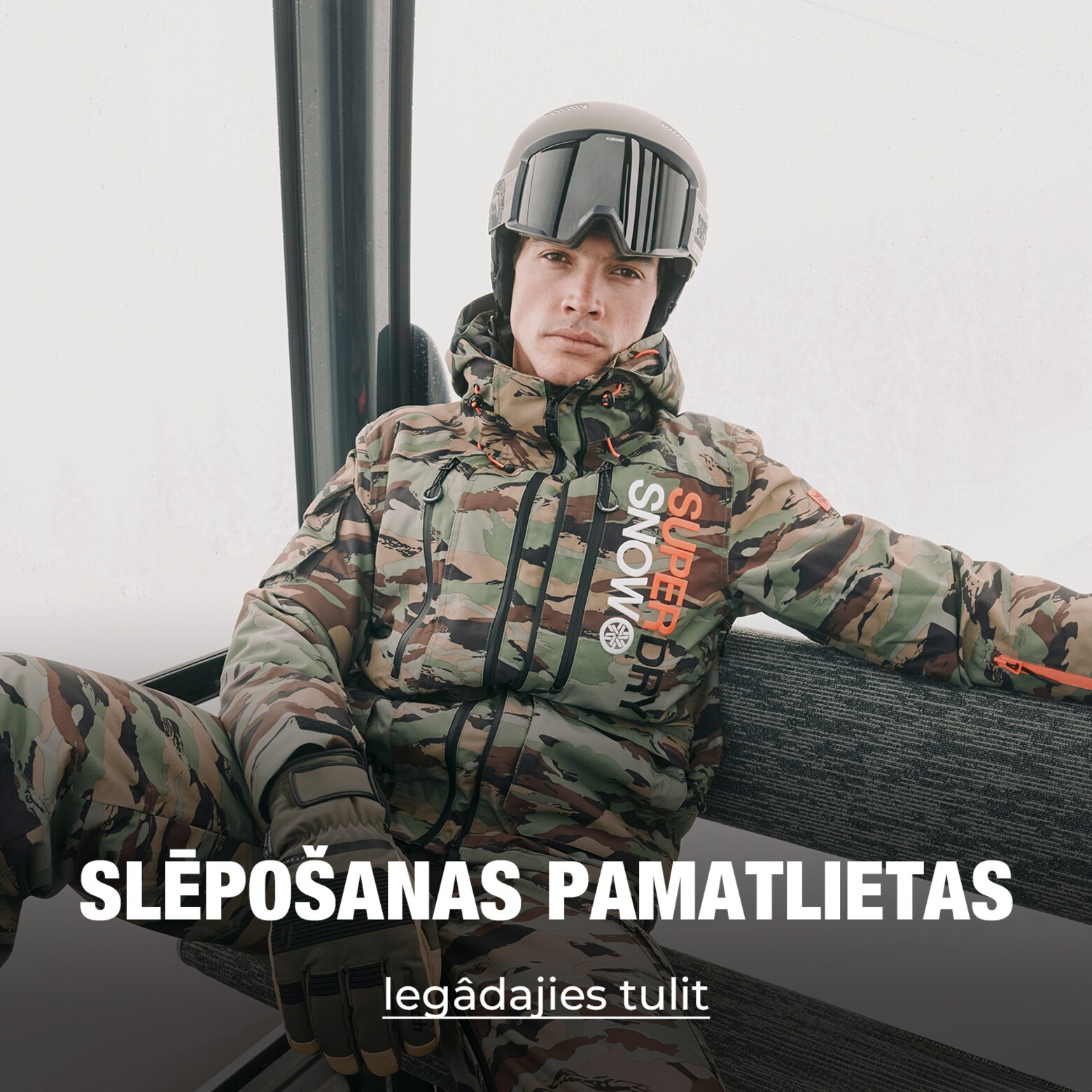 Apģērbi, aprīkojums, aksesuāri un vēl vairāk Slēpošanas un snovborda piederumi