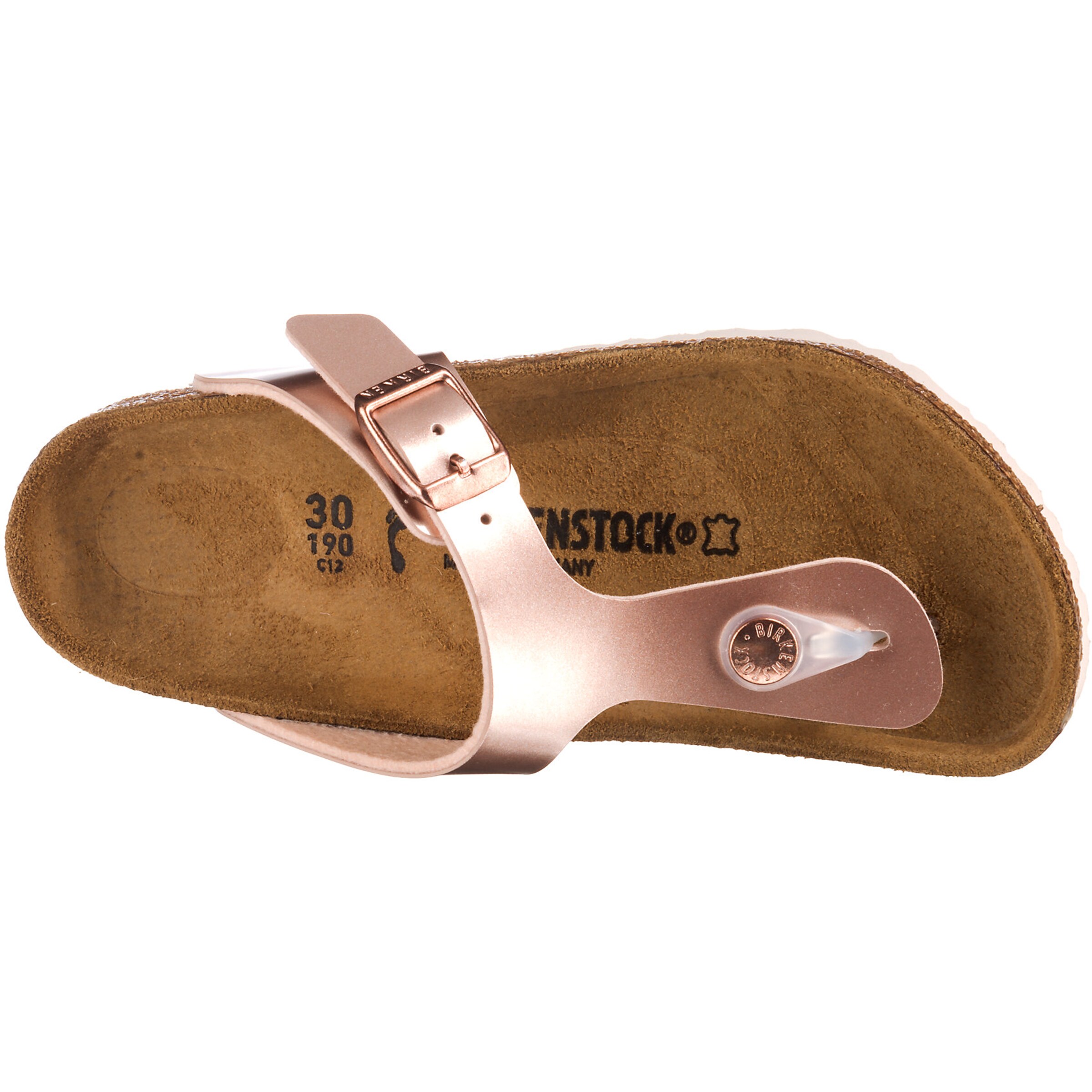 BIRKENSTOCK - Sandalias 'Gizeh' en bronce