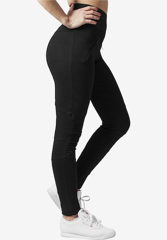 Urban Classics Skinny Leggings in Black